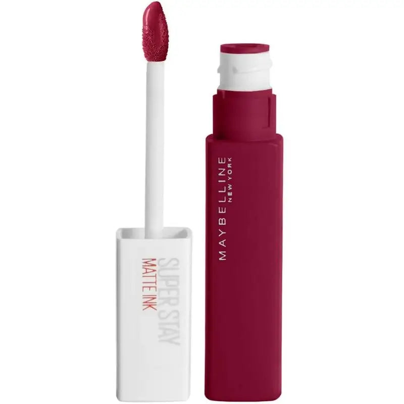 Maybelline New York Superstay Matte Ink Rouge à lèvres mat longue tenue Teinte 115 Fondateur Couleur Vin