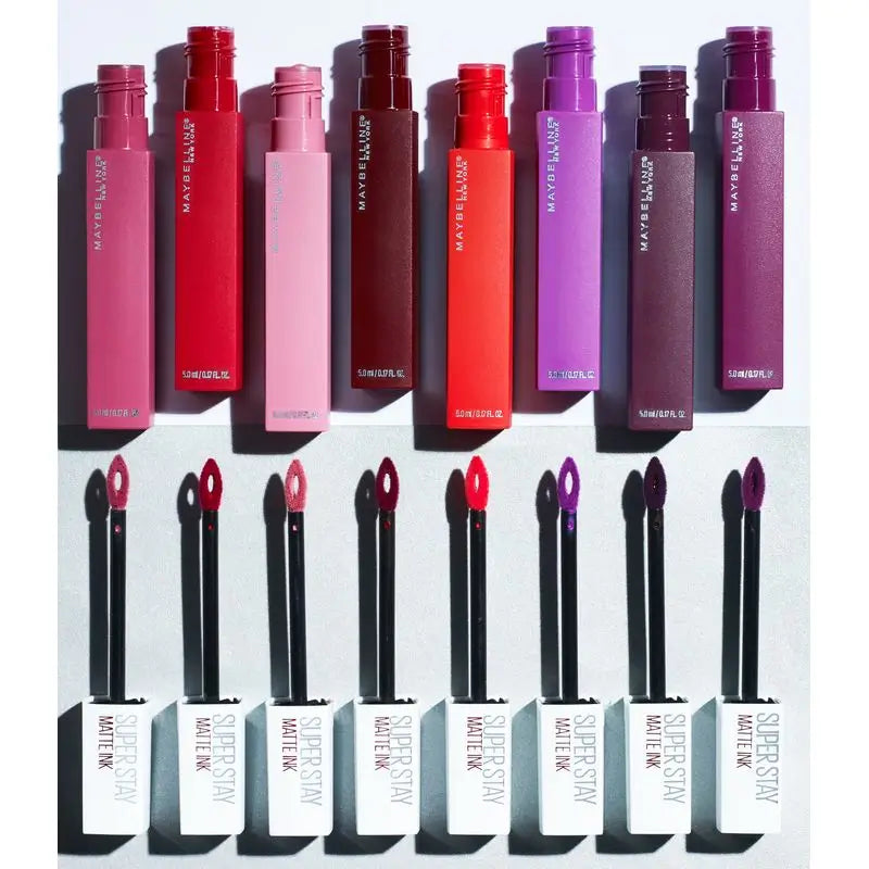 Maybelline New York Superstay Matte Ink Rouge à lèvres mat longue tenue Teinte 15 Lover Colour Nude