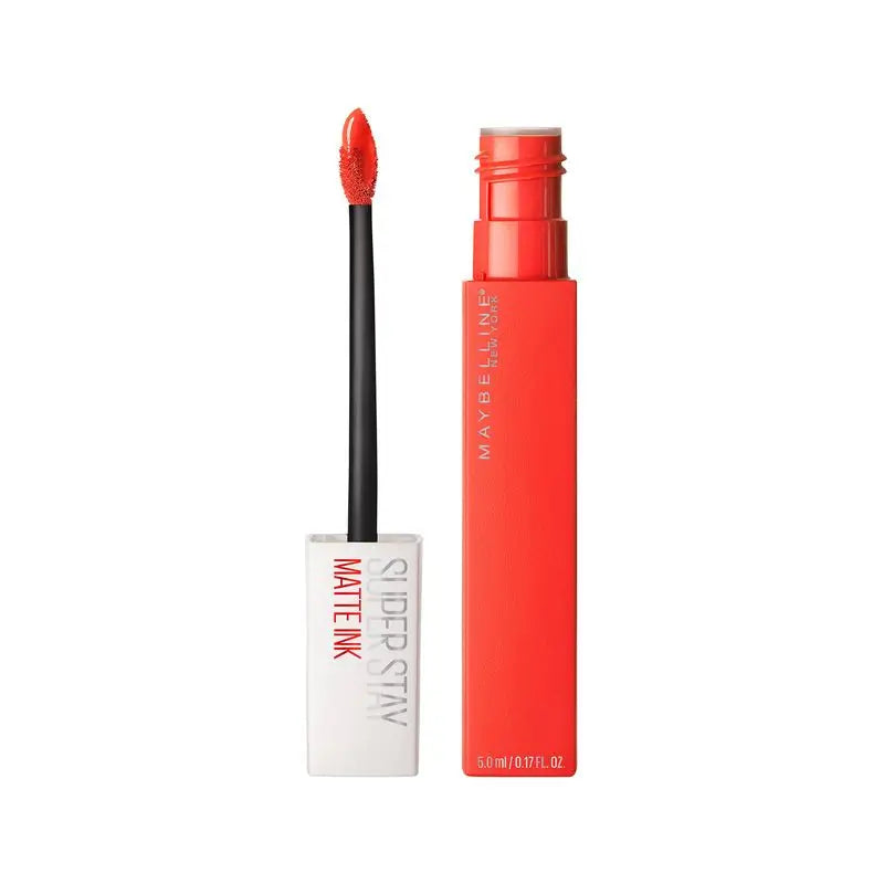 Maybelline New York Superstay Matte Ink Rouge à lèvres mat longue durée Teinte 25 Heroine Orange