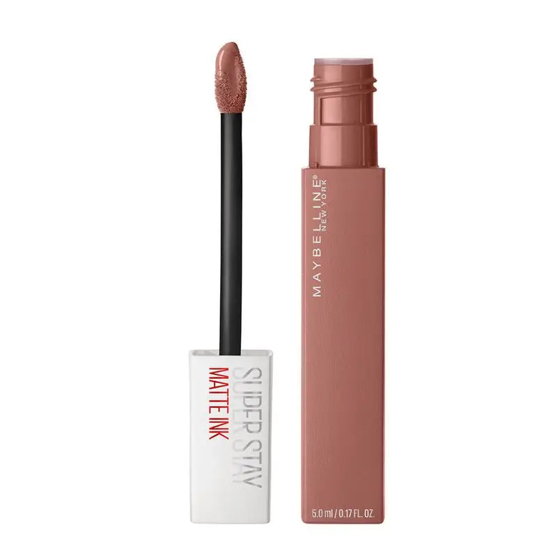 Maybelline New York Superstay Matte Ink Rouge à lèvres mat longue tenue Teinte 65 Seductress Couleur Nude