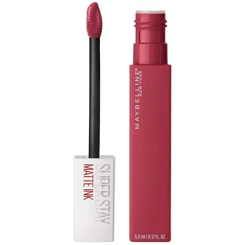 Maybelline New York Superstay Matte Ink Rouge à lèvres mat longue tenue Teinte 80 Règle Couleur Rouge