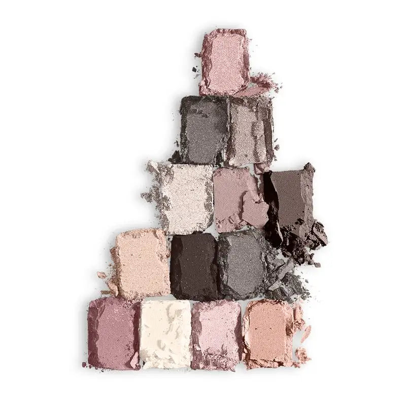 Maybelline New York The Blushed Nudes Eyeshadow Palette 12 nuances de nude et de rose, 9,6 g