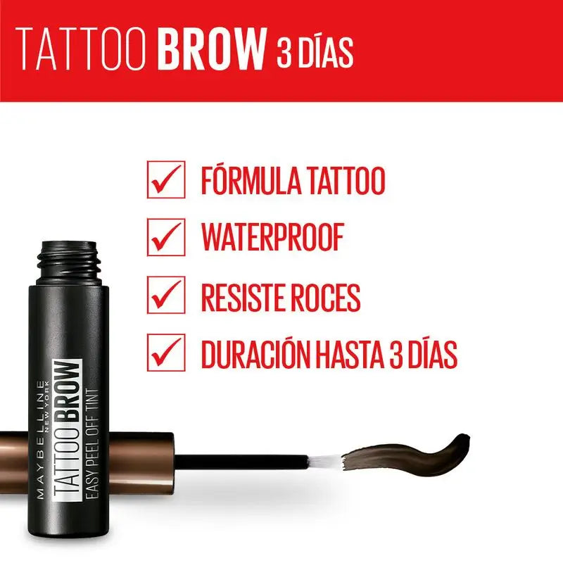 Maybelline New York Tattoo Brow Dye 3 Day 1 Light Brown Marron clair 4.6 g