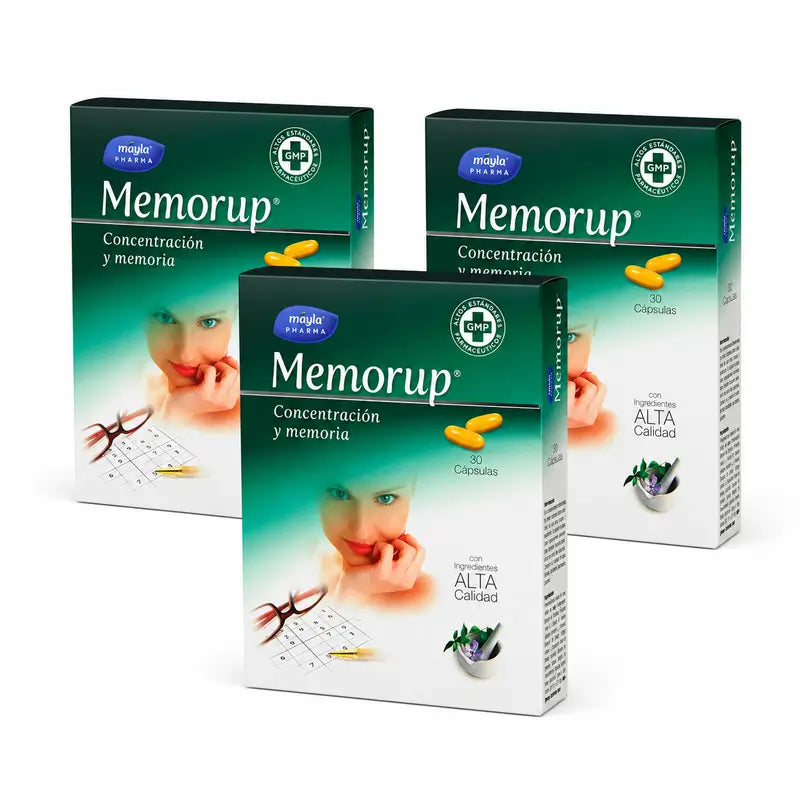 Máyla Pharma Memorup Pack 3 x 30 capsules