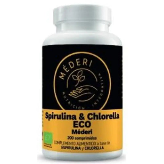 Mederi Integrative Nutrition Spirulina-Chlorella Eco 200Comp.