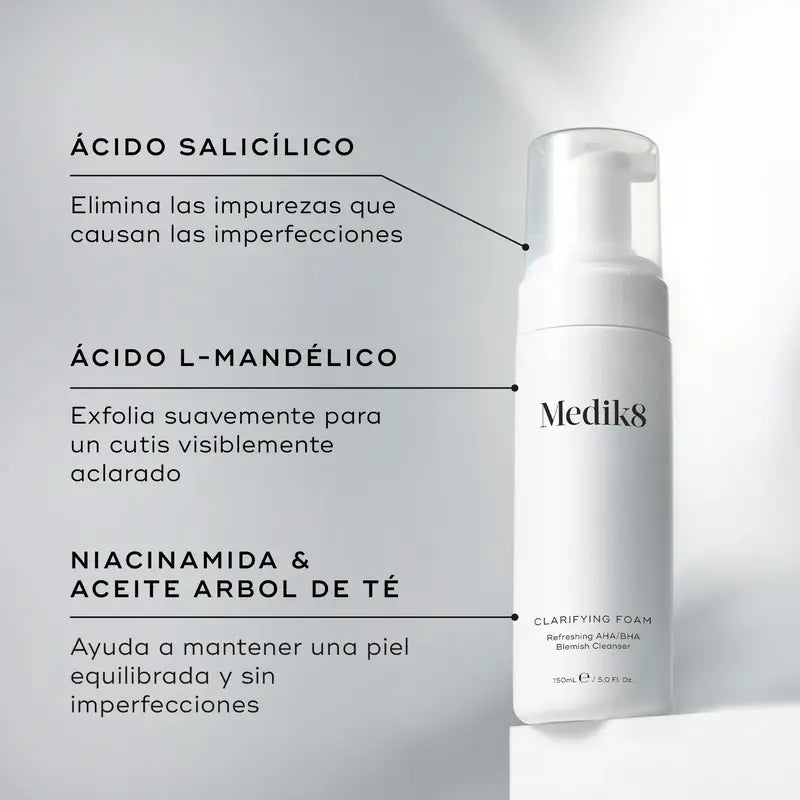 Mousse clarifiante Medik8, 150 ml