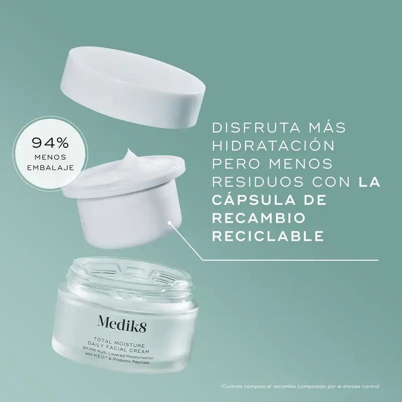 Medik8 Total Moisture Daily Facial Cream Recharge, 50 ml