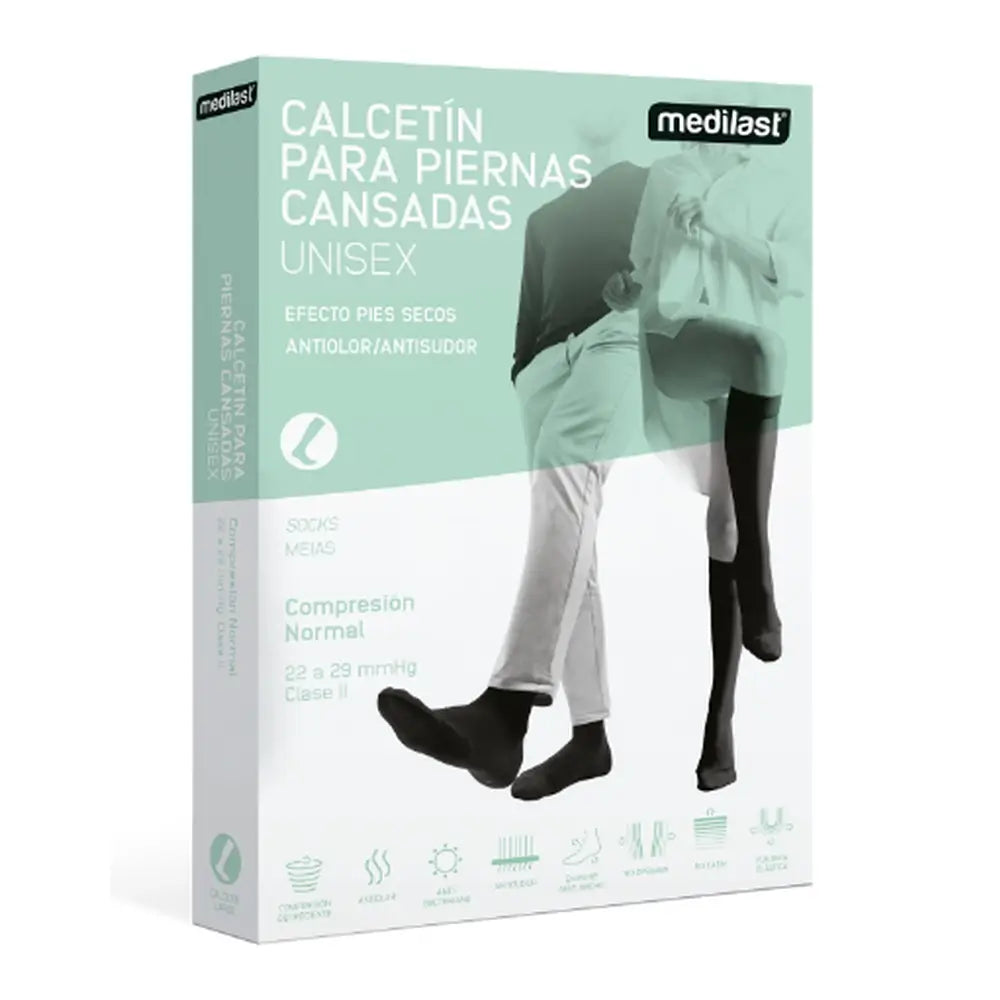 Medilast Sock 300 Black Large