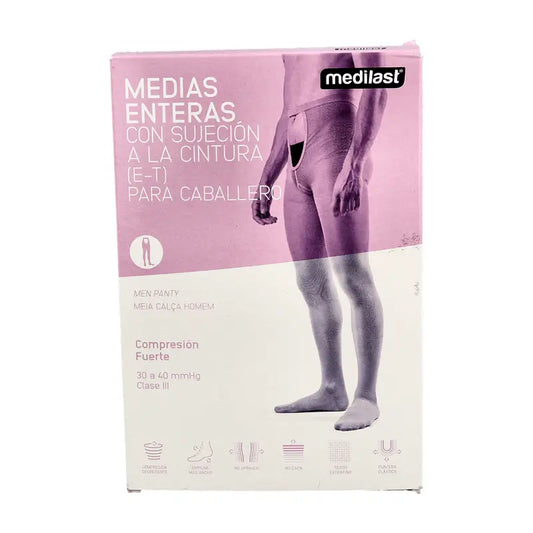 Medilast Men's Pantyhose Fte R/501 T/Gde