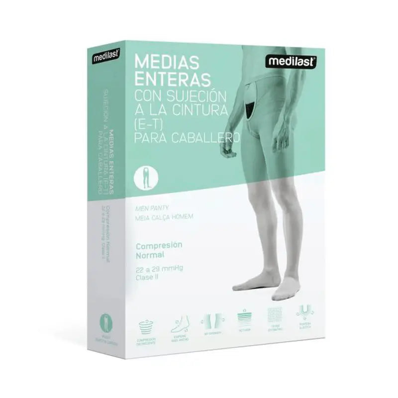 Medilast Men's Pantyhose Norm.R/701 T/G