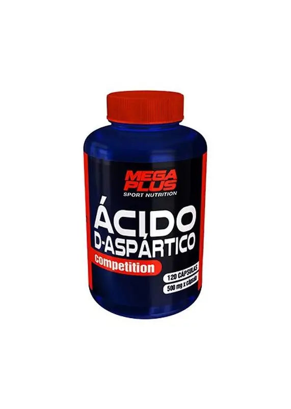 Mega Plus D-Aspartic Acid, 120 Capsules