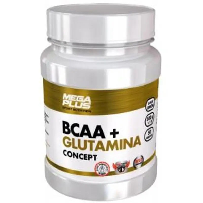 Mega Plus Bcaa+Glutamine Concept Pineapple 500Gr.