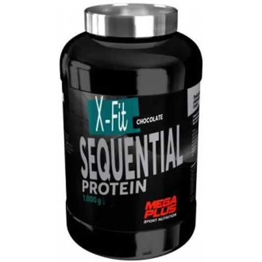 Mega Plus X-Fit Sequential Protein Chocolate 1Kg.