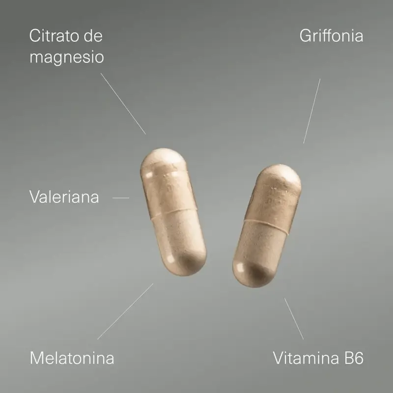 Aldous Labs Melatonin avec 5Htp, Magnésium, Valériane et Vitamine B6