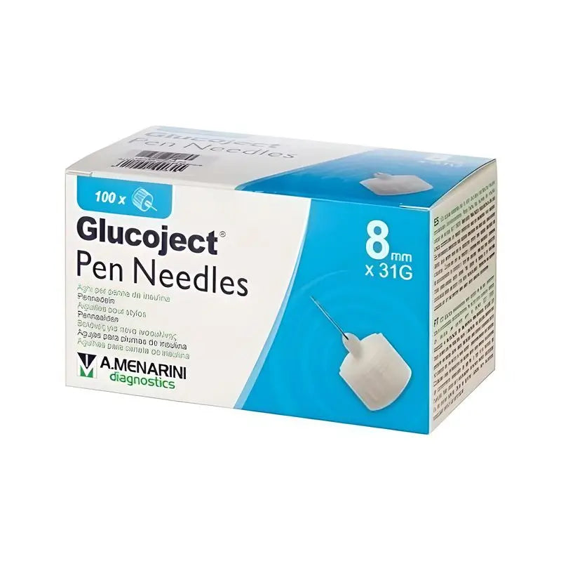 Menarini Glucojet Insulin Needle 31Gx8Mm 100 Units