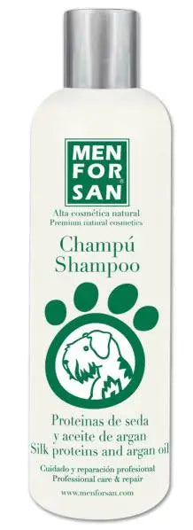 Menforsan Silk Protein Shampoo + Argan Oil 300 ml