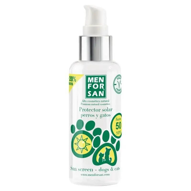 Menforsan Sunscreen Factor 30 60Ml for dogs and cats