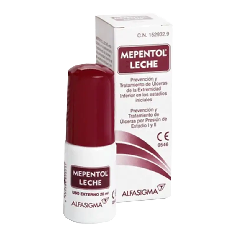 Emulsion lactée de Mepentol, 2 x 20 ml