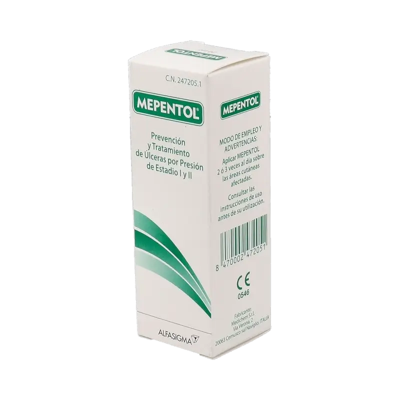 Mepentol en vaporisateur, 3 x 20 ml