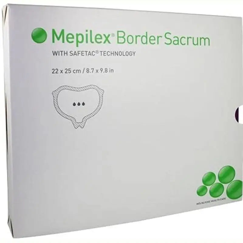 Mepilex Border Sacrum Dressing 22X25 cm, 3 pcs.