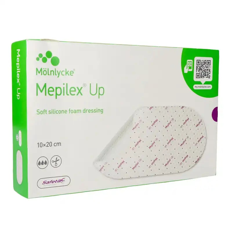 Mepilex Up Dressing 10x20cm, 3 pcs.