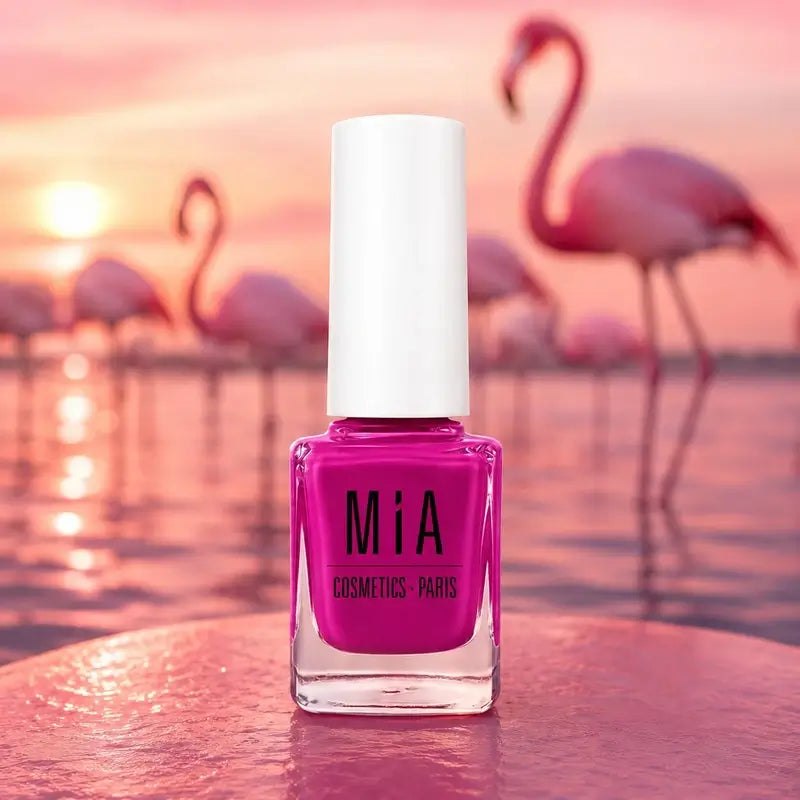Mia Cosmetics Paris, vernis à ongles Flamingo Glow Radiant Glow, 11 ml