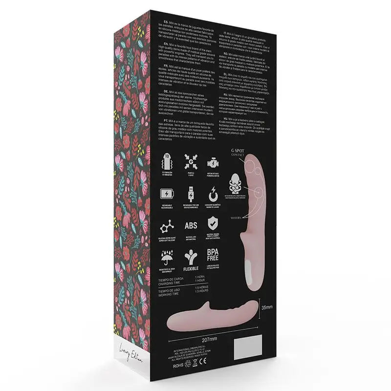 Mia Pisa Vibrator Rotator Rose