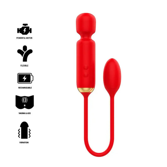 Mia Toscana Double Pleasure Wand + Vibrating Egg