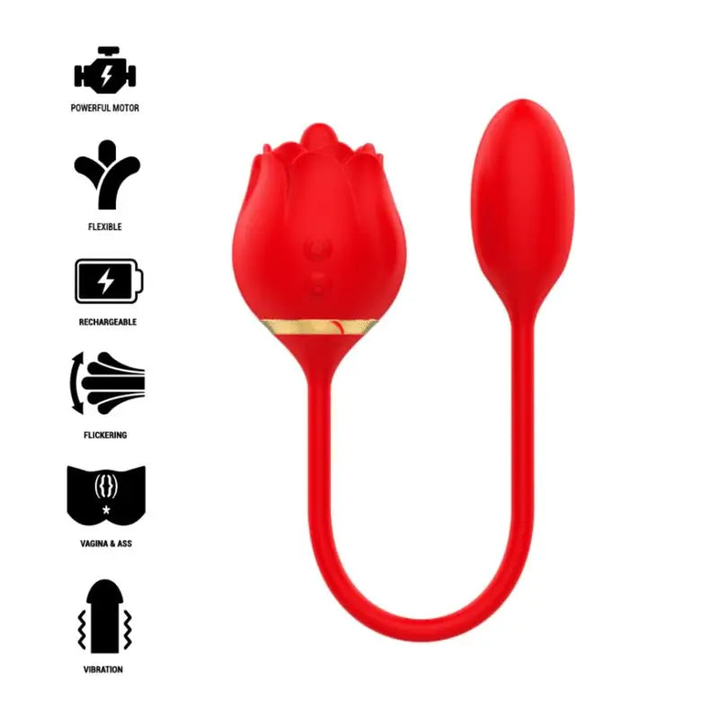 Mia Vienna Double Pleasure Licking + Vibrating Egg