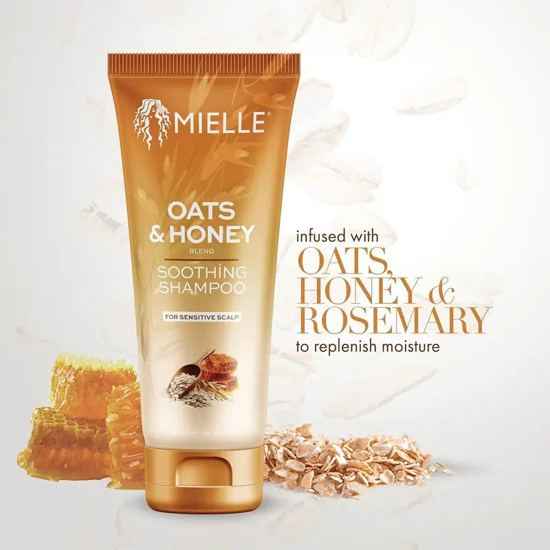 Mielle Shampooing apaisant à l'avoine et au miel 237 Ml
