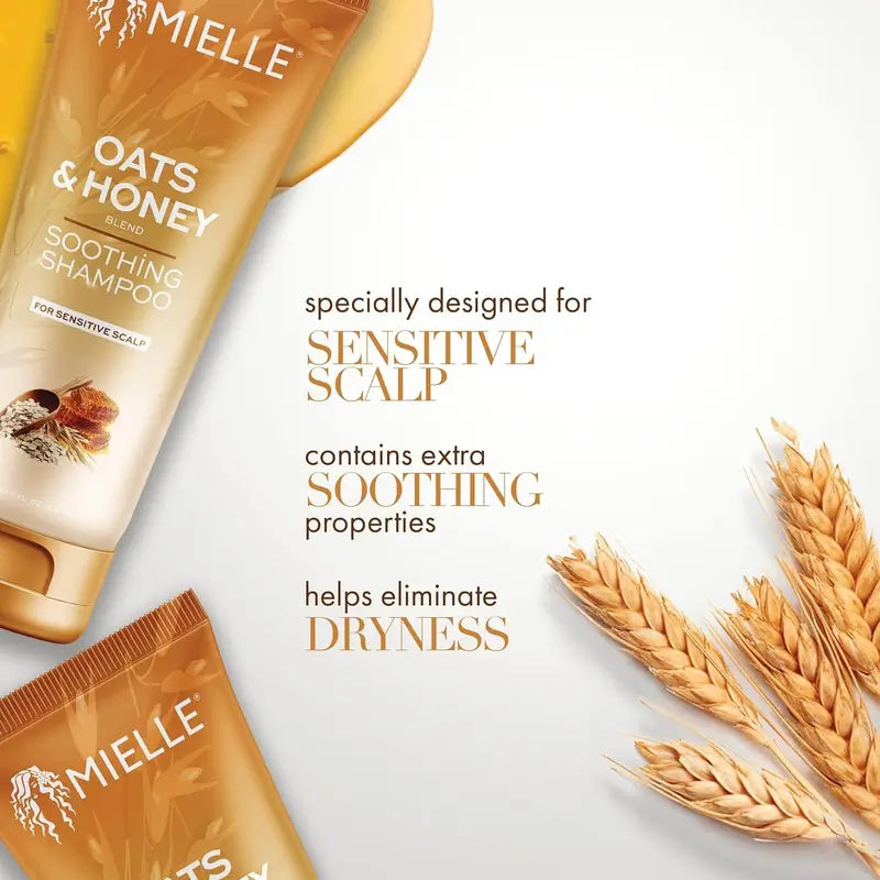 Mielle Shampooing apaisant à l'avoine et au miel 237 Ml
