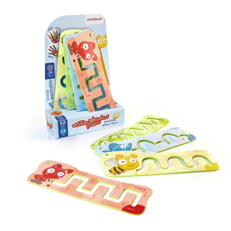 Miniland Learn To Write: Pre-Writing Basics Patterns