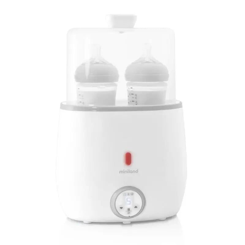 Miniland Warmy Twin Bottle Warmer & Steriliser