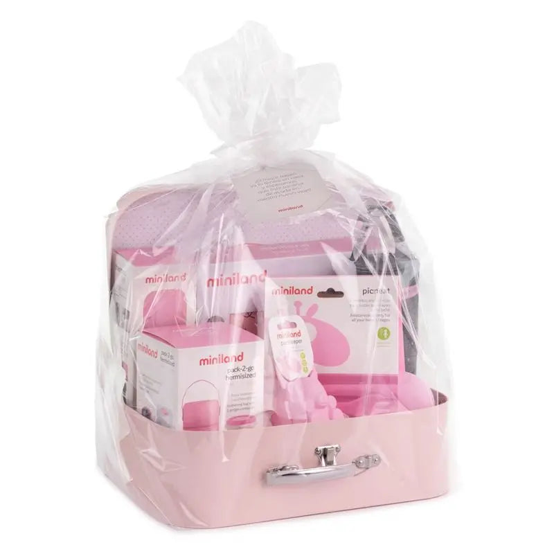 Miniland Rose Baby Gift Basket