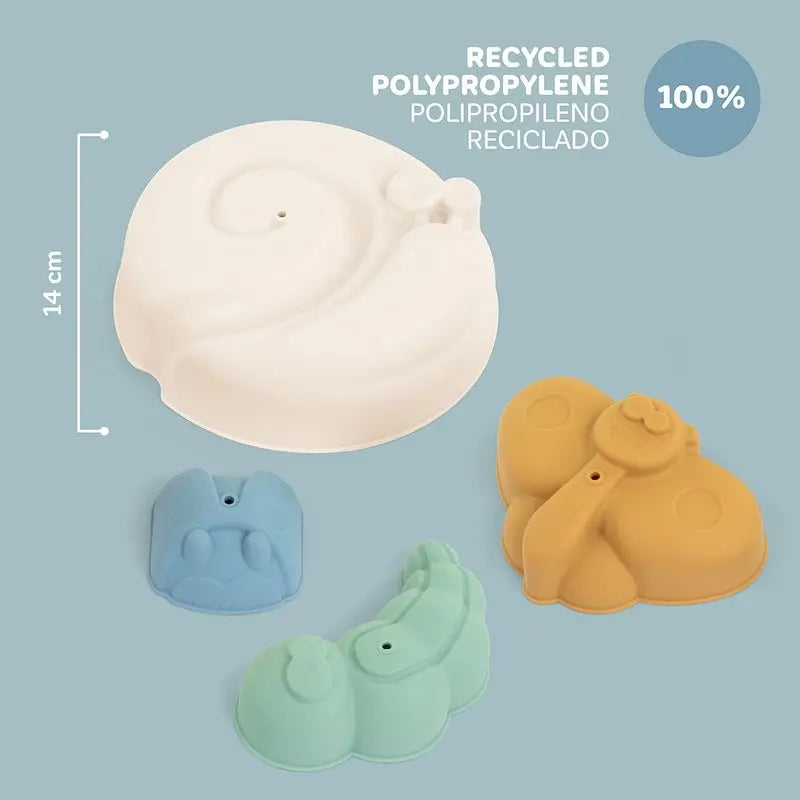 Miniland Eco Set 4 moules Arena Cool