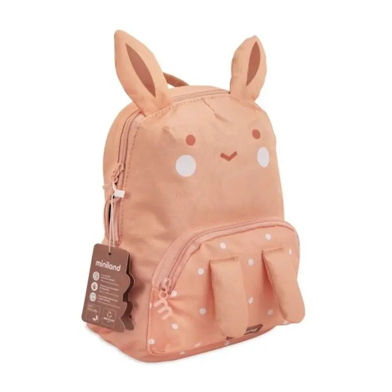 Sac à dos Miniland recyclé pour enfants Ecothermibag Kid Rabbit