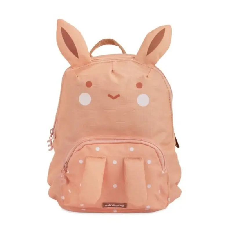 Miniland Recycled Children's Backpack Ecothermibag Kid Rabbit