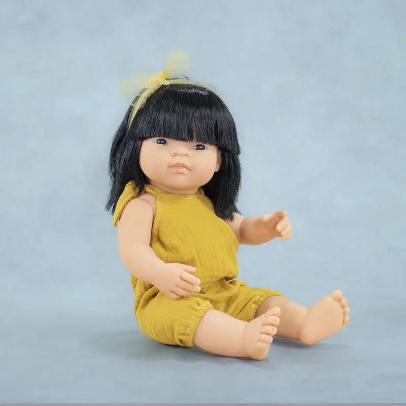 Miniland Poupée asiatique 38 Cm Mes amis et moi
