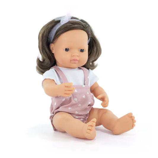 Miniland Chestnut Doll 38 Cm My Friends & Me