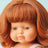Poupée rousse Miniland 38 cm Mes amis et moi