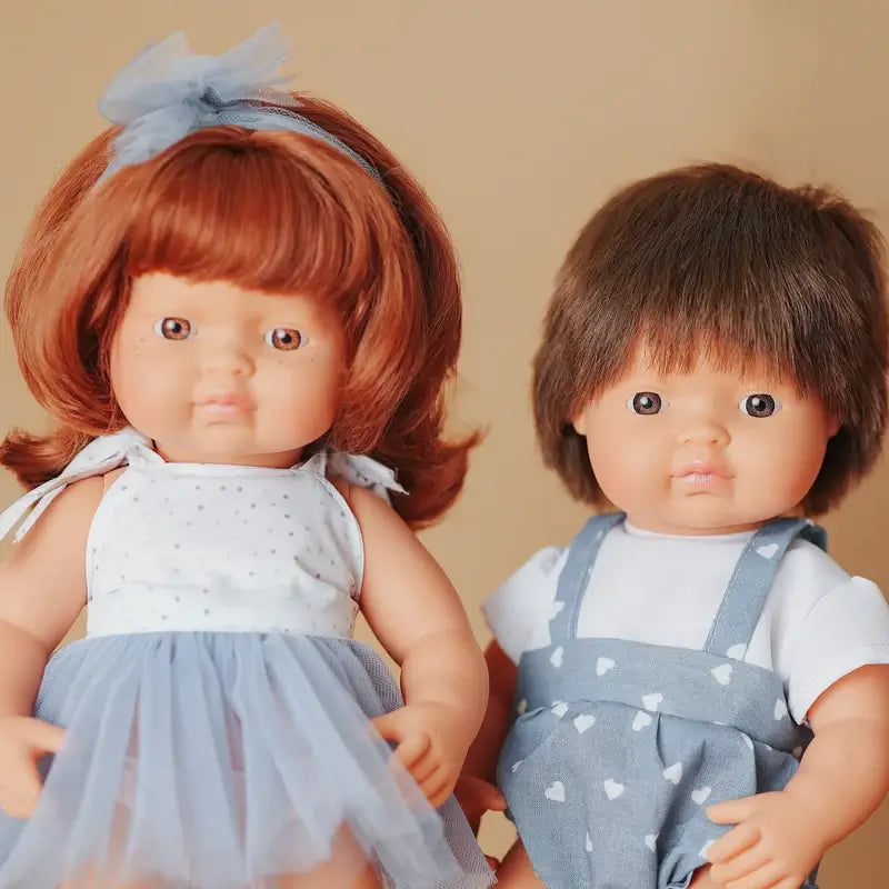 Poupée rousse Miniland 38 cm Mes amis et moi