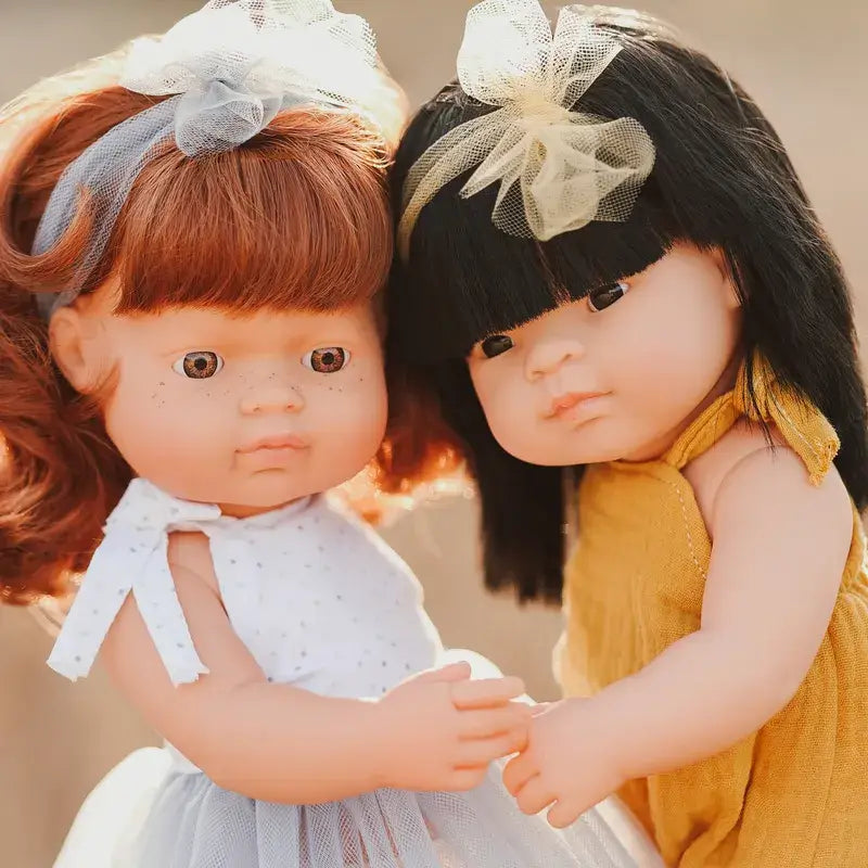 Poupée rousse Miniland 38 cm Mes amis et moi