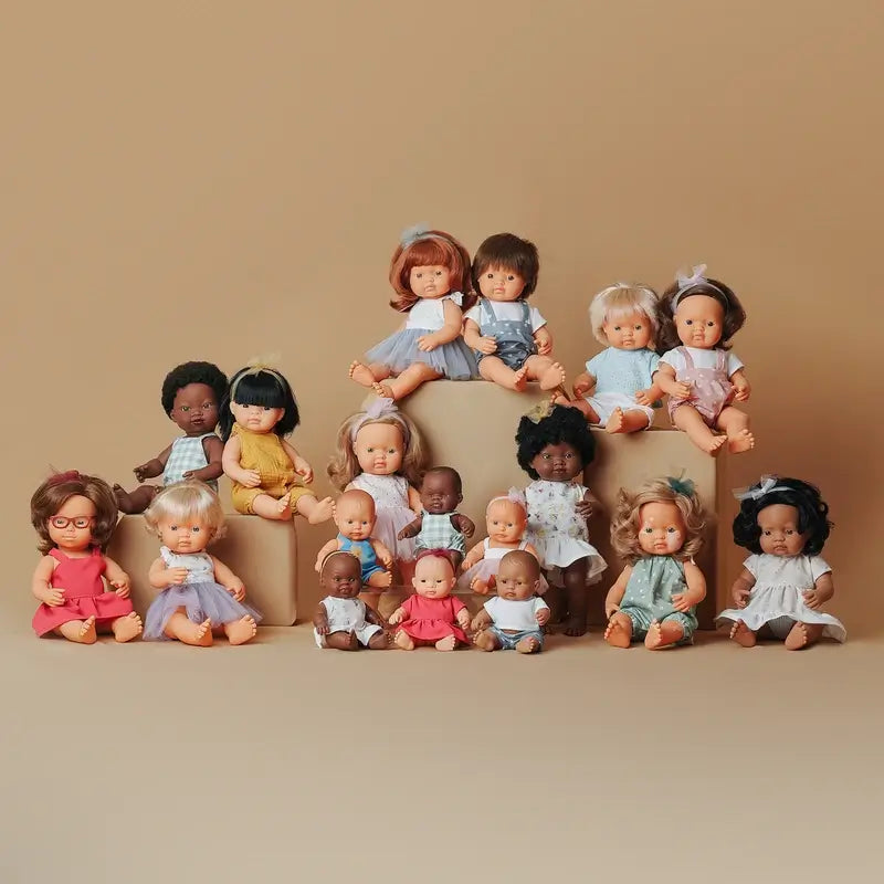 Poupée blonde Miniland 38 cm Mes amis et moi