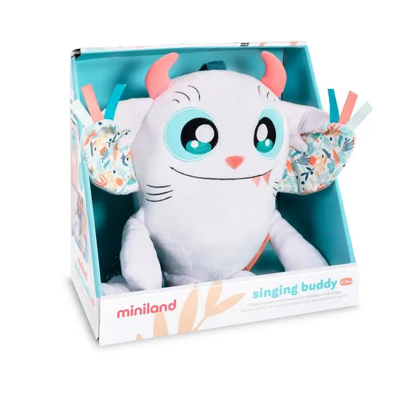 Miniland Musical Soft Toy Bluethooth Singing Buddy