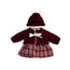Miniland Clothes Set Cold Dress For Doll 38 Cm