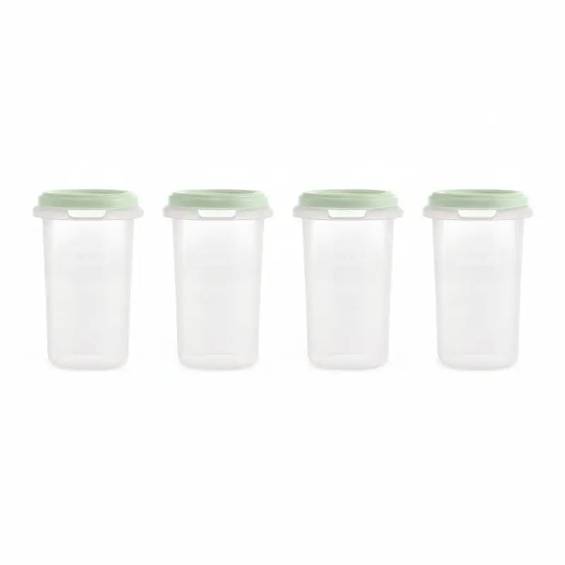 Miniland Set de 4 Hermisized Airtight Mint 330Ml