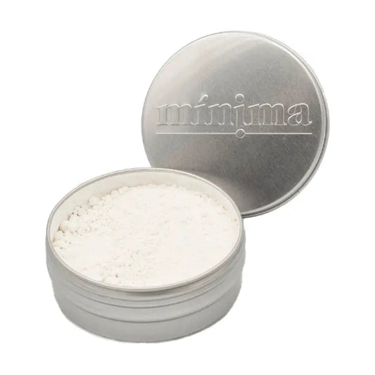 Minima Organics Fluoride Free Vegan Powder Toothpaste In 30 G Tin - Mint Flavour