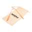 Minima Organics Copper Tongue Scraper In 100% Cotton Bag