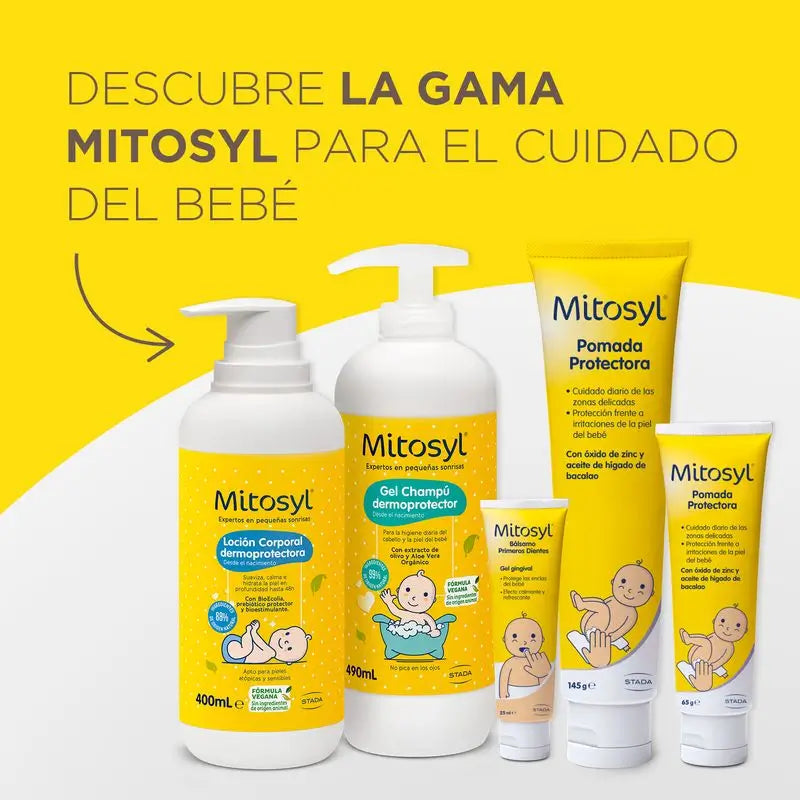 Mitosyl Baby Shampooing Gel Dermo-Protecteur, 490 ml