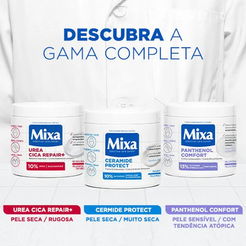Mixa Ceramide Protect Crème Fortifiante Pour Peaux Très Sèches 400Ml